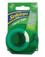 Sellotape 18mm x 25m Clever Tape On Dispenser